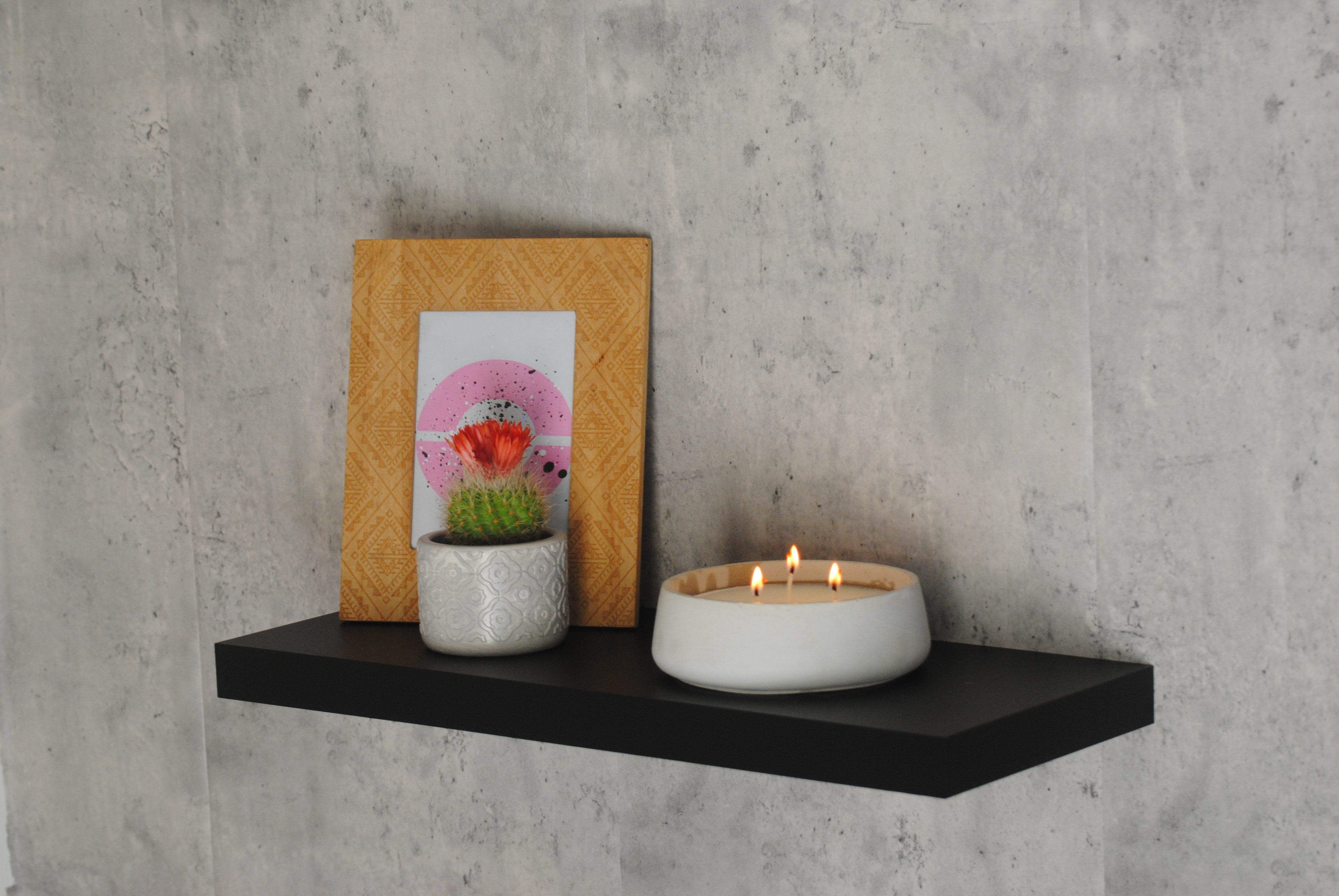 arisco® tienda de Productos de Decoración hechos en cemento. Pieza decoración Ovalada hecha en Cemento. Centro de mesa, Recipiente para Vela.