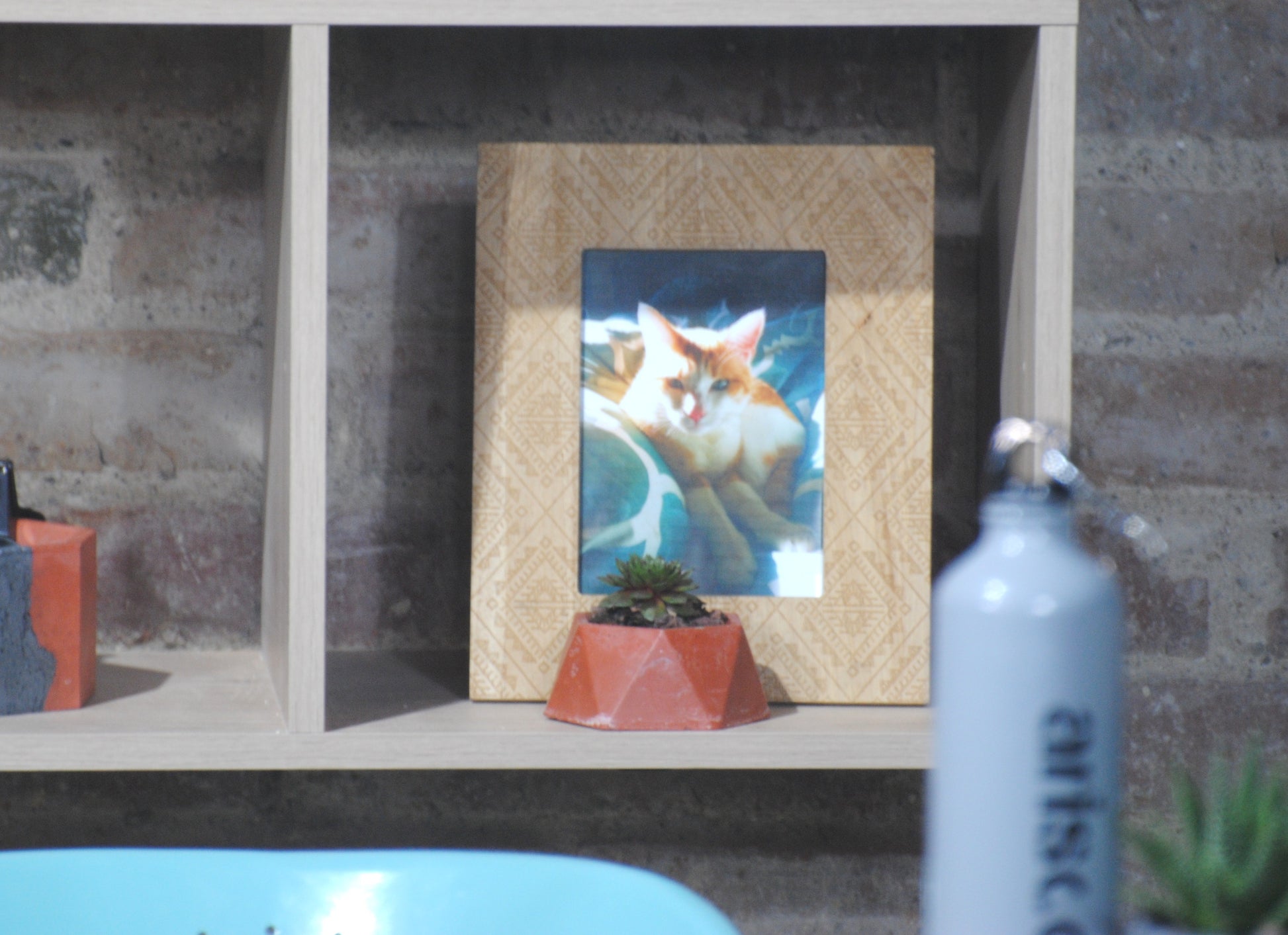 arisco® tienda de Productos de Decoración hechos en cemento. Trio de Macetas pequeñas varias formas y colores de cemento.