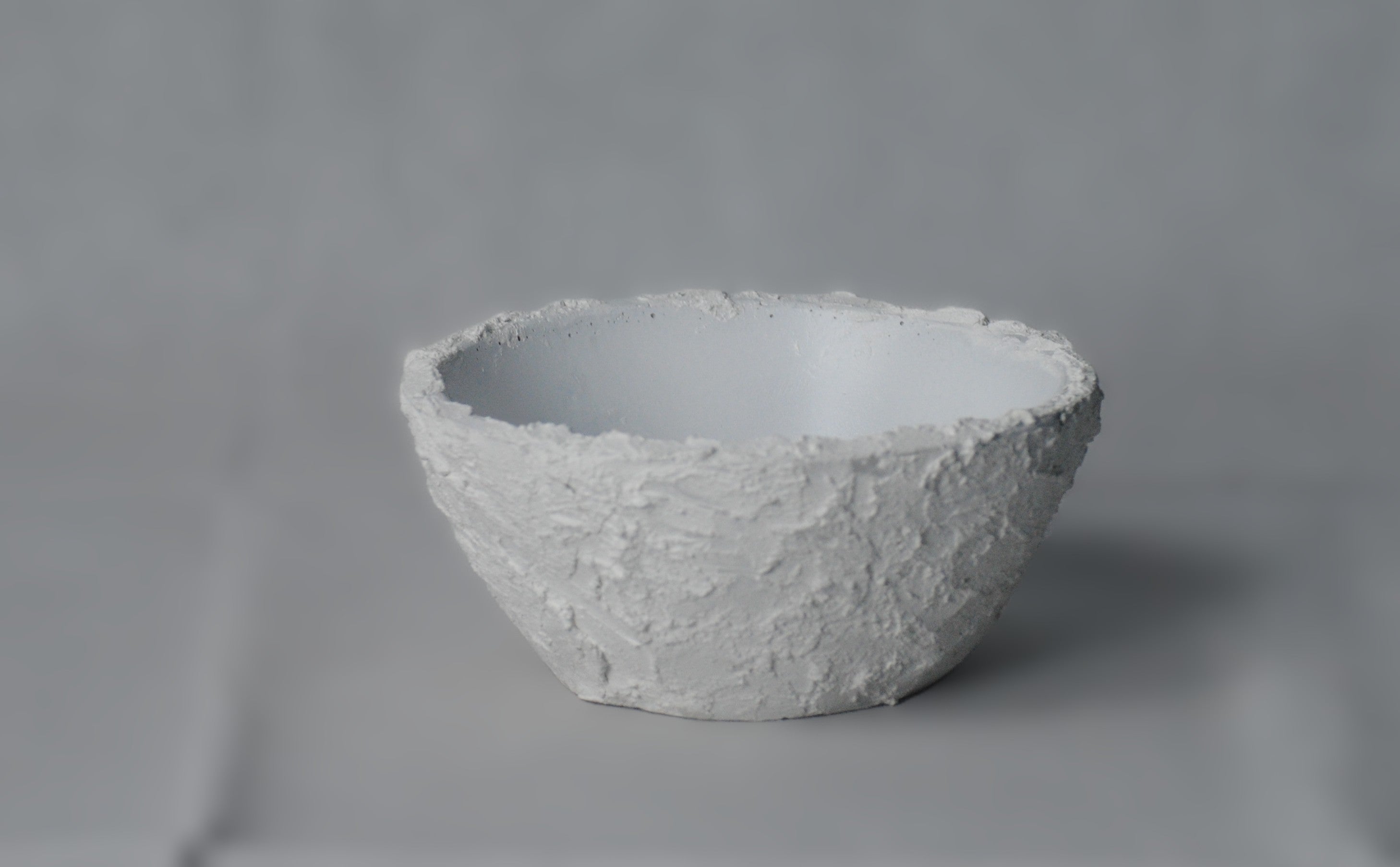 arisco® tienda de Productos de Decoración hechos en cemento. Centro de Mesa, Pieza decorativa Ovalada de Cemento. Varios Colores. Varias Medidas. Marca arisco®. Blanco 18 cm